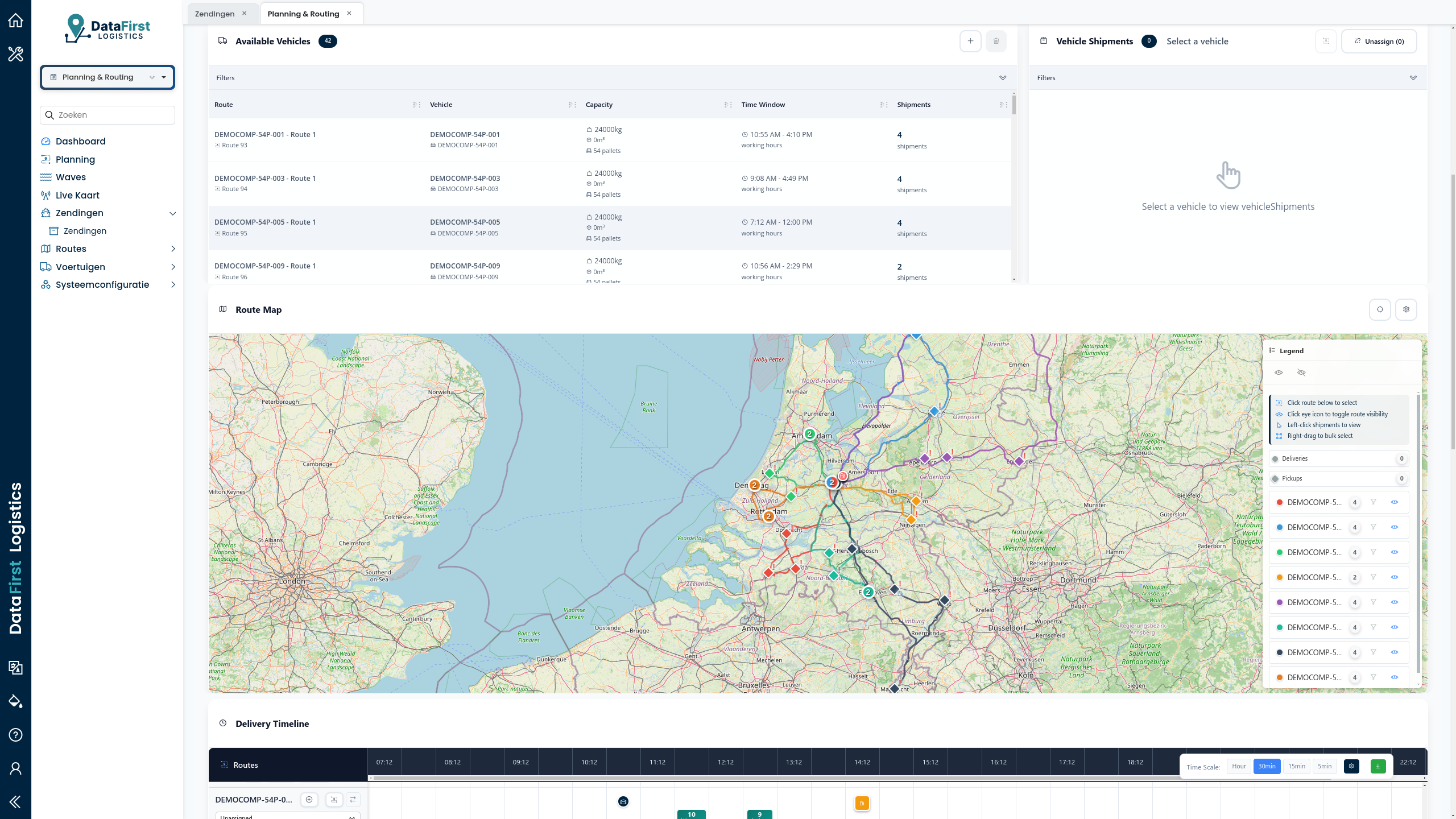 DataFirst Logistics Routing System